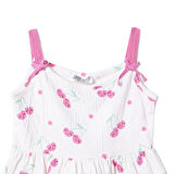 HelloBaby Kız Bebek Elbise Bisiklet Yaka Atlet Kol