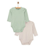HelloBaby Erkek 2li Uzun Kol Body Erkek Bebek