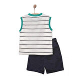 HelloBaby Varsity Erkek Atlet-Şort Erkek Bebek