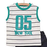 HelloBaby Varsity Erkek Atlet-Şort Erkek Bebek