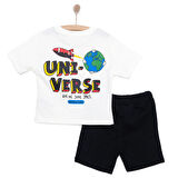 HelloBaby Cosmic Line Tshirt-Şort