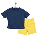 HelloBaby Varsity Erkek Tshirt-Şort Erkek Bebek