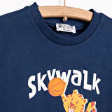 HelloBaby Varsity Erkek Tshirt-Şort Erkek Bebek