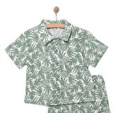 HelloBaby Tropic Summer Erkek Gömlek-Şort Erkek Bebek