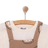 HelloBaby Safari Line Erkek Salopet-Tshirt Erkek Bebek