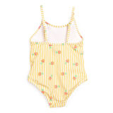 HelloBaby Çizgili Ananas Desenli Mayo Kız Bebek