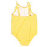 HelloBaby Dokulu Kumaş Fırfırlı Kız Mayo Kız Bebek