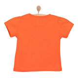 HelloBaby Basic Kız Papatya Yazı Baskılı T-Shirt Kız Bebek