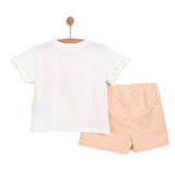 HelloBaby Sweet Peach Tshirt-Şort