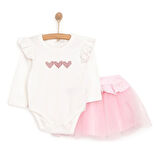 HelloBaby 25Y HelloBaby Yenidoğan Kız Bluz-Etek