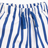 HelloBaby Erkek Bebek Şort Under the Sea Çizgili Reçme Paça Mavi