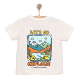 HelloBaby Happy On The Road Erkek Tshirt Erkek Bebek