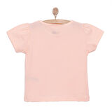 HelloBaby Basic Kız Tavşan Baskılı T-Shirt Kız Bebek