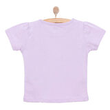 HelloBaby Basic Kız Kayan Yıldız Baskılı T-Shirt Kız Bebek