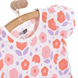HelloBaby Basic Kız Çiçek Desenli T-Shirt Kız Bebek
