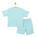 HelloBaby Happy On The Road Erkek Tshirt-Şort Erkek Bebek