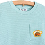 HelloBaby Happy On The Road Erkek Tshirt-Şort Erkek Bebek