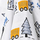 Little Dreams Renkli Araçlı Erkek Müslin Battaniye Erkek Bebek