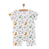 HelloBaby Erkek Kısa Tulum Erkek Bebek