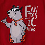 HelloBaby Erkek Bebek Sweatshirt Şardonlu İki İplik Bisiklet Yaka Uzun Kol