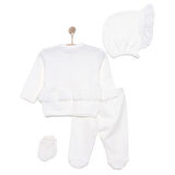 HelloBaby Kız 5li Set Mevlüt Kıyafeti Kız Bebek