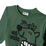 HelloBaby Erkek Bebek Sweatshirt Bisiklet Yaka Uzun Kol