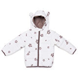 HelloBaby Kız Bebek Mont Fermuarlı Uzun Kol