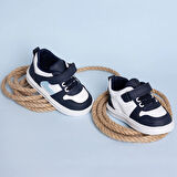 HelloBaby Erkek Bebek Spor Ayakkabı Suni Deri Cırt Cırtlı