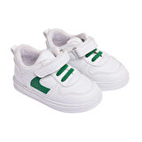 HelloBaby Unisex Bebek Spor Ayakkabı Suni Deri Cırt Cırtlı