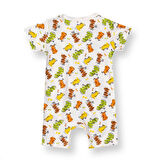 HelloBaby Erkek Bebek Kısa Tulum Çıtçıtlı Bisiklet Yaka Kısa Kol