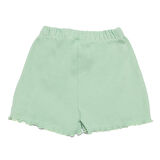 HelloBaby Kız Bebek Etek Sun Flower Reçme Paça Yeşil