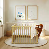 baby plus 80x100 Ahşap Oyun Parkı