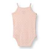 HelloBaby Kız Jakarlı İp Askılı Body Kız Bebek