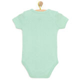 HelloBaby Jakarlı Kısa Kol Body