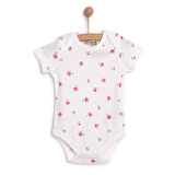 HelloBaby Jakarlı Kısa Kol Body