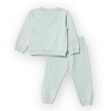 HelloBaby Kız Bebek Eşofman Takımı Motto Girl Patikli