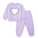 HelloBaby Kız Bebek Motto Girl Eşofman Takım