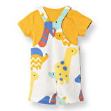 HelloBaby Yenidoğan Şort Salopet-Tshirt