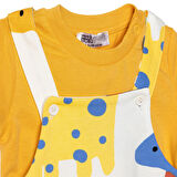 HelloBaby Yenidoğan Şort Salopet-Tshirt
