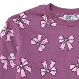 HelloBaby Kız Bebek Eşofman Takımı Bisiklet Yaka Uzun Kol Lastikli