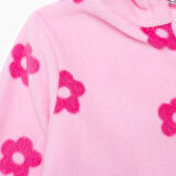 HelloBaby Kız Bebek Polar Patiksiz Tulum Uzun Kol Lastikli Paça