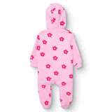 HelloBaby Kız Bebek Polar Patiksiz Tulum Uzun Kol Lastikli Paça