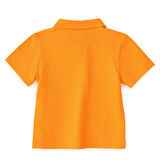 HelloBaby Erkek Bebek Tshirt Düğmeli Bisiklet Yaka Kısa Kol