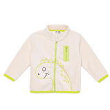 HelloBaby Erkek Bebek Polar Hırka Fermuarlı Cepli Uzun Kol