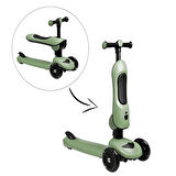 baby toys Funride oturmalı, tekerlekleri ışıklı scooter mint yeşili