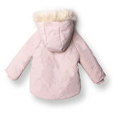 HelloBaby Kız Bebek Mont Fermuarlı Uzun Kol