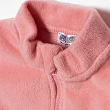 HelloBaby Kız Bebek Polar Yelek Fermuarlı Atlet