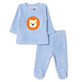 HelloBaby Yenidoğan Kadife Patikli Alt-S