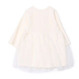 HelloBaby Kız Bebek Elbise  Çıtçıtlı Bisiklet Yaka Uzun Kol