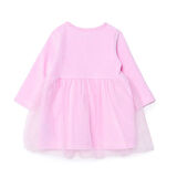 HelloBaby Kız Bebek Elbise  Çıtçıtlı Bisiklet Yaka Uzun Kol
